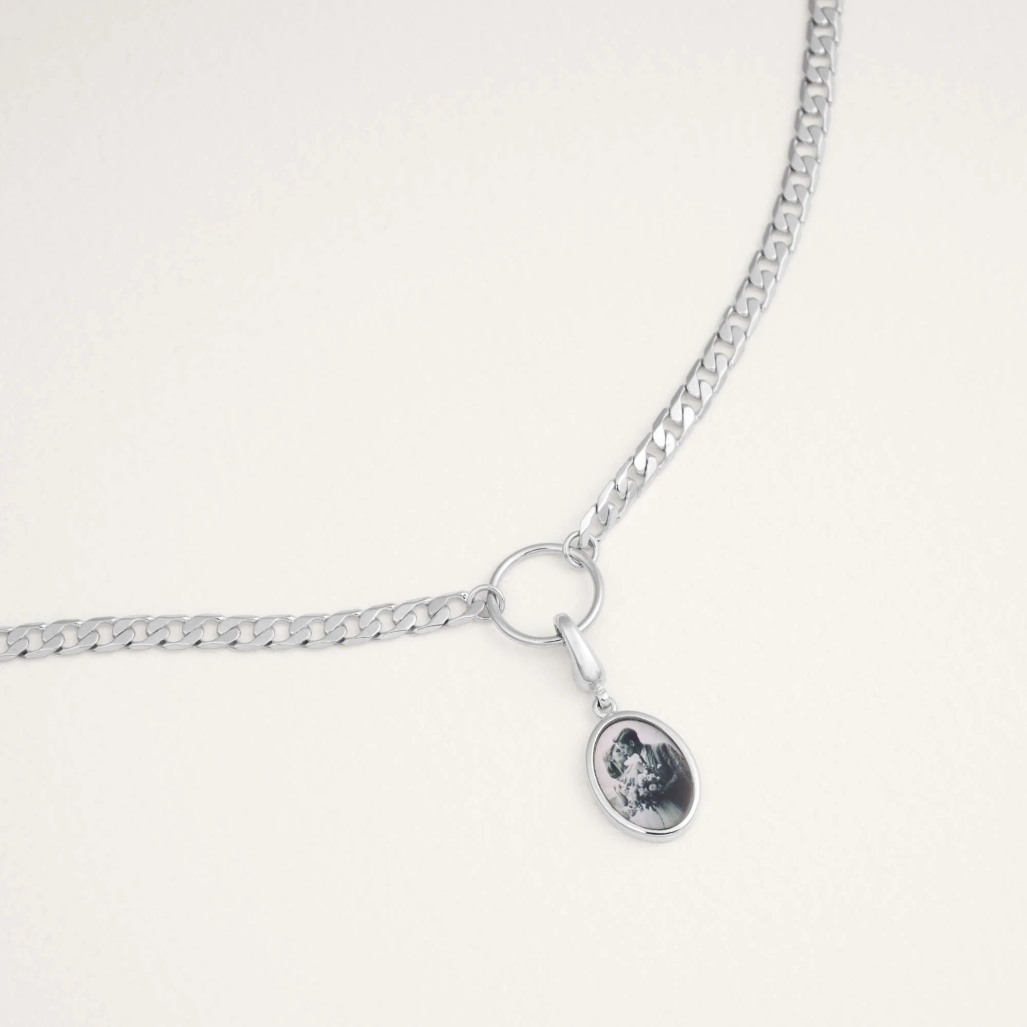 Costes Cuban Link Chain Necklace - Image 6