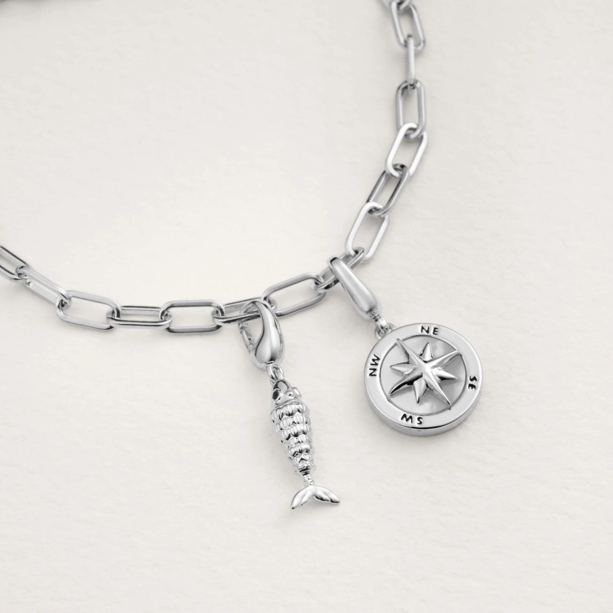 Beatriz Dainty Paperclip Chain Bracelet - Image 7