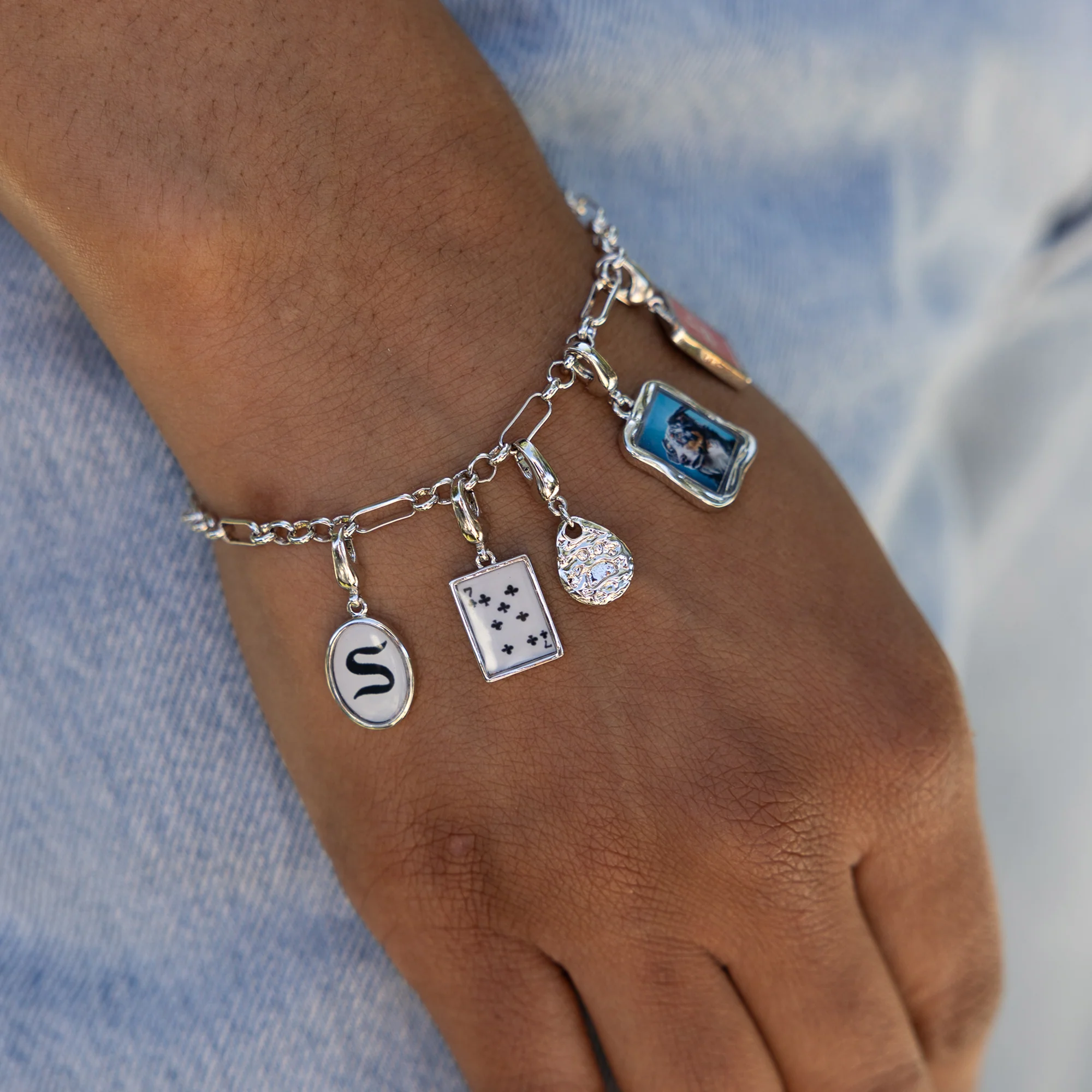 Olivia Paperclip Bracelet - Image 6