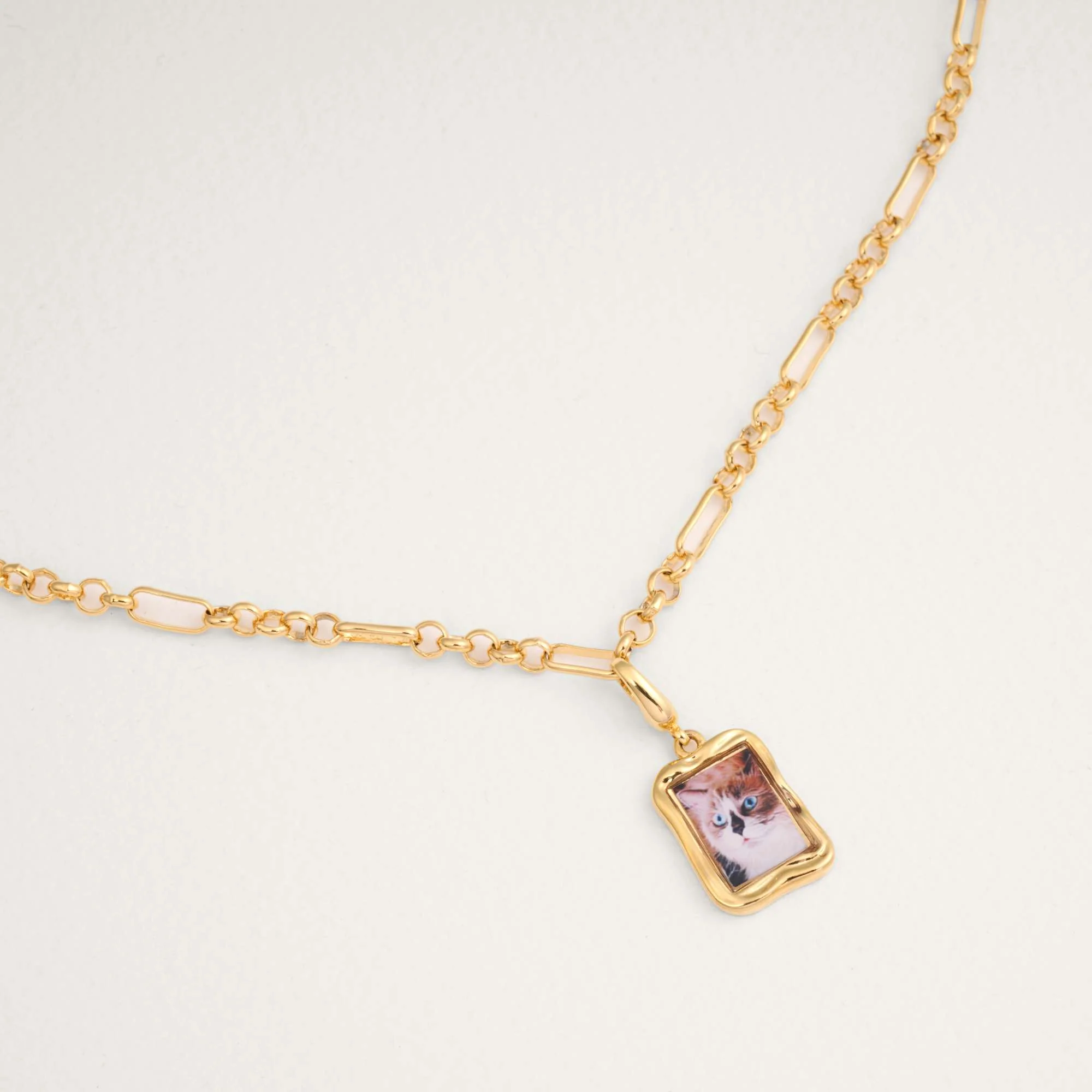 Olivia Paperclip Necklace - Image 2