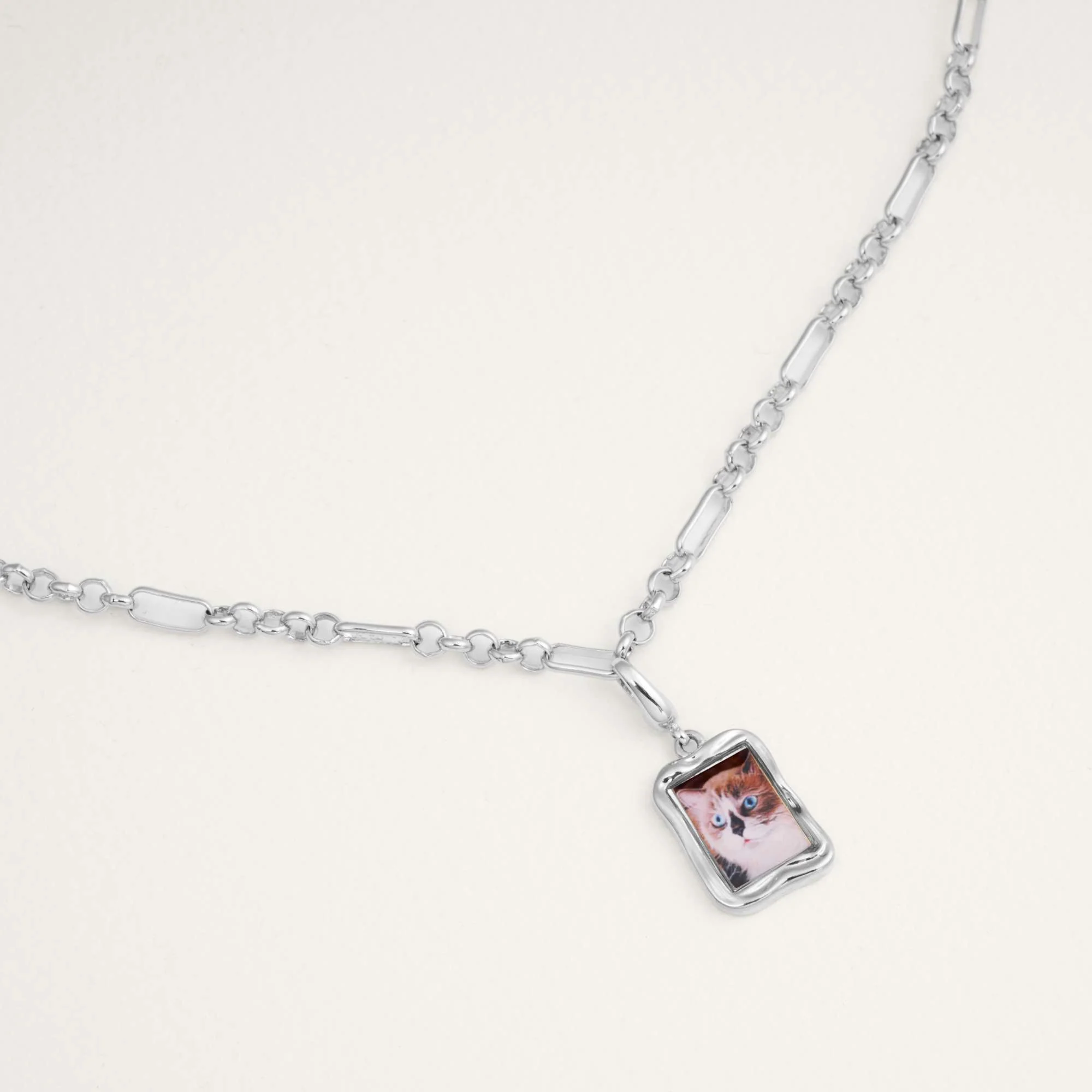 Olivia Paperclip Necklace - Image 5
