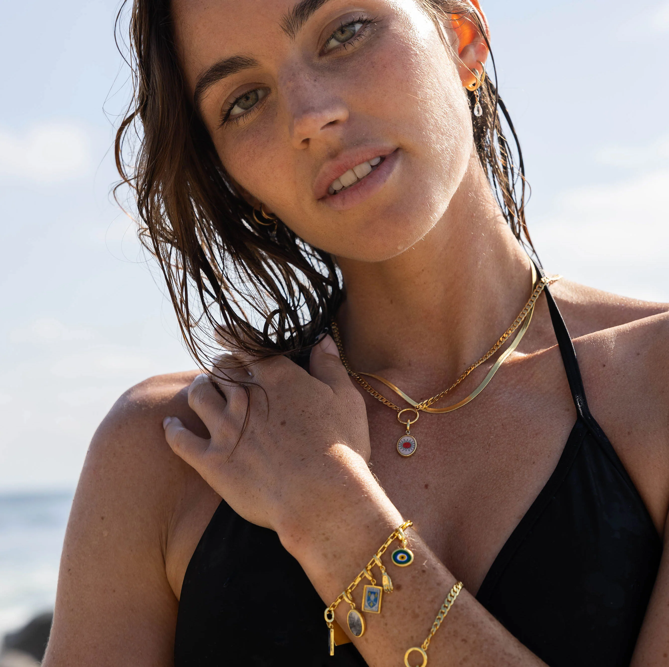 Costes Cuban Link Chain Necklace - Image 4