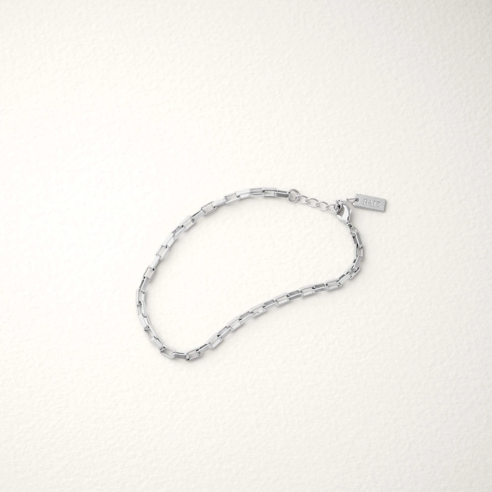 Hugo Square Paperclip Chain Bracelet - Image 4